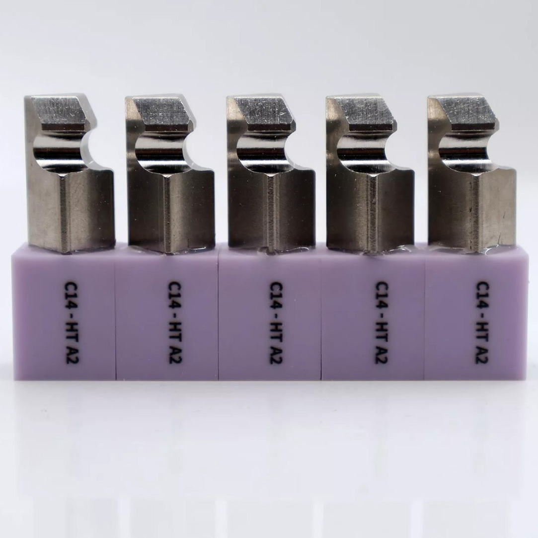 5pcs C14 Dental Lithium Disilicate Ceramic Block Emax CAD/CAM for Planmeca